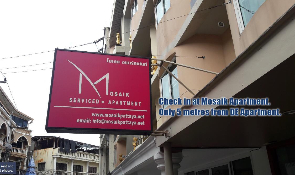 De Apartment Pattaja Kültér fotó